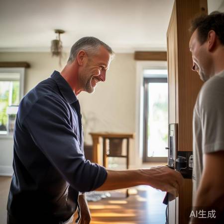 力卓智能指纹锁统一上门服务热线告诉你#上海专业指纹锁安装师傅,快速上门服务