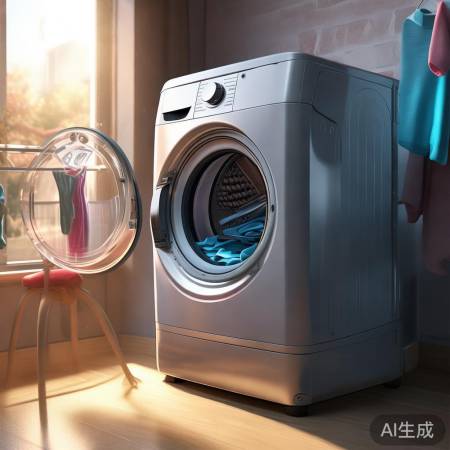 云米洗衣机400售后维护热线分解#迷你洗衣机：固体清洁新选择，轻松打理衣物生活