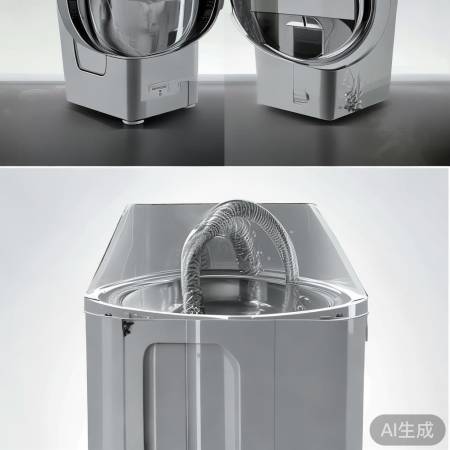 LG洗衣机故障服务热线阐明あ洗衣机上排水好还是下排水好？区别大揭秘