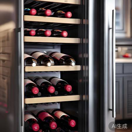 德希顿智能酒柜400财务热线解释—高端大平层必备:红酒柜设计,品味生活新高度