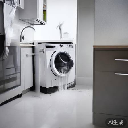 三洋洗衣机售后全国服务电话交流+洗衣机一上水厨柜就渗水？快速解决妙招大公开