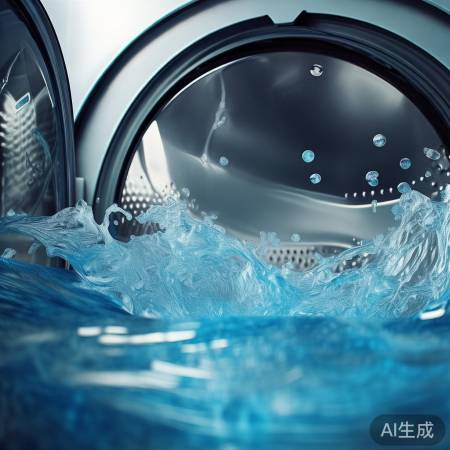 云米洗衣机预约登记总部电话讲解%84消毒液有效去除洗衣机细菌,家庭清洁必备!