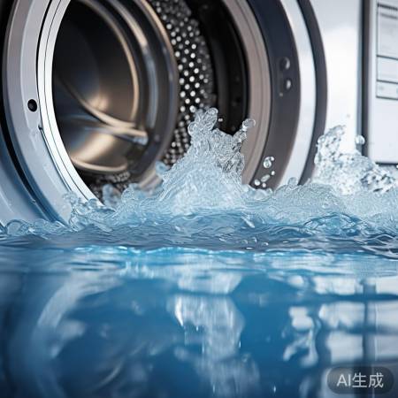 云米洗衣机预约登记总部电话讲解%84消毒液有效去除洗衣机细菌,家庭清洁必备!