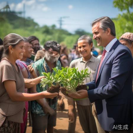 官方发文夸镇领导送树苗?村民否认真相令人惊讶!