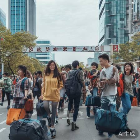 全国唯一双211县级市迎新生，盛况空前！