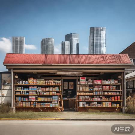 小卖部被超市取代,科技股泡沫破