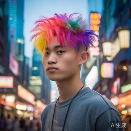 呆毛发型:潮流与文化象征