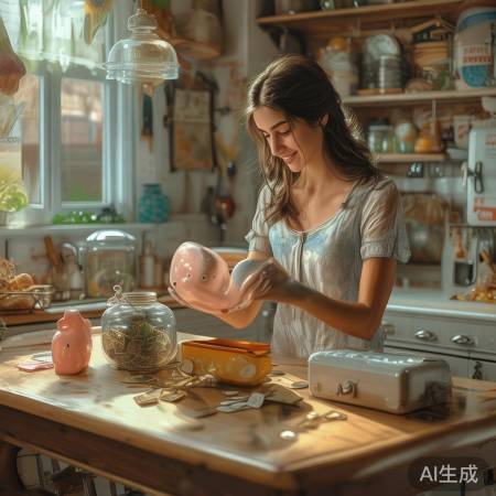 “宝妈存款分三策”