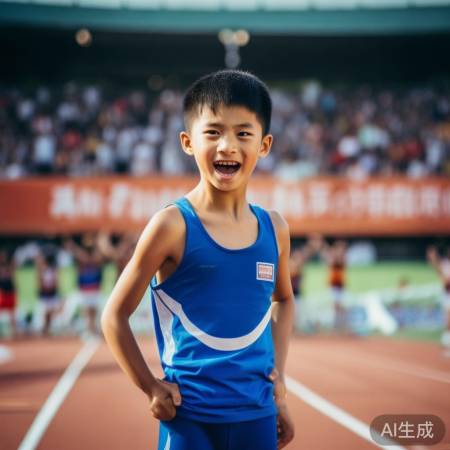 13岁少年亚运会破纪录