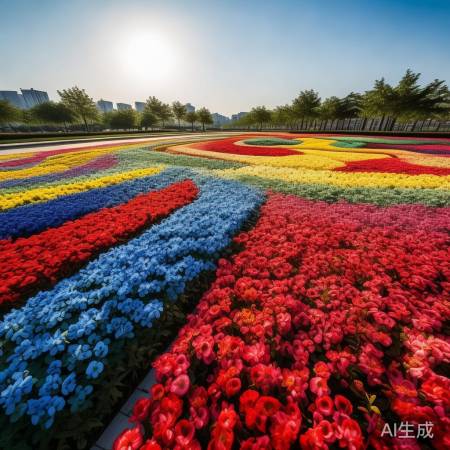 中山广场国旗坛,细节铸辉煌