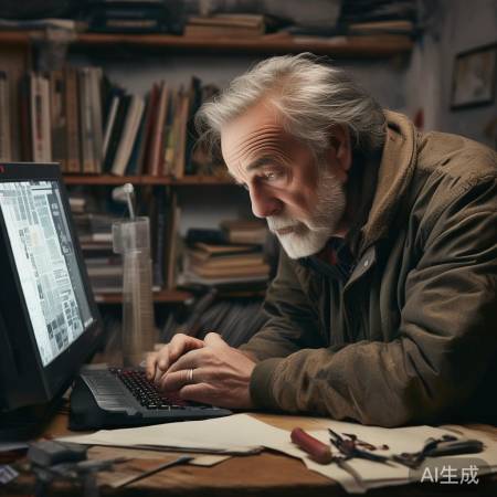 游老师热心帮修电脑