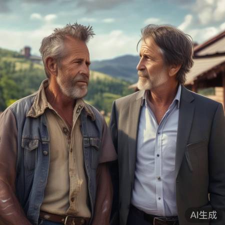 同胞兄弟意外重逢
