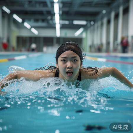 偶像激励游泳少女追梦