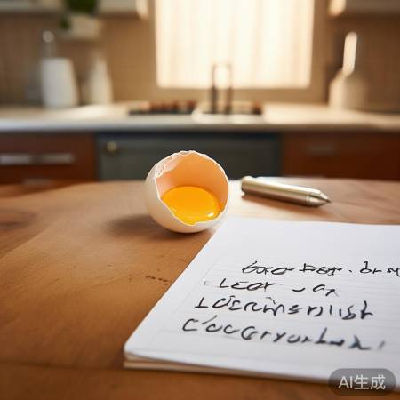 每日一蛋，适量蛋黄。