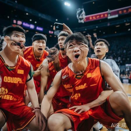 CBA突发尴尬场面！广东队6人同场引热议